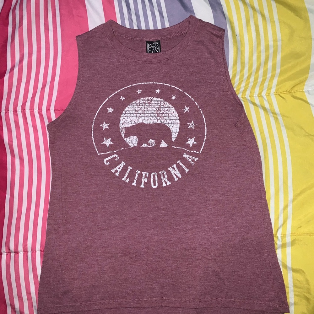 Modern lux California tank top
